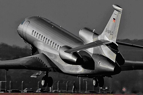 ACM - Falcon 7x startend