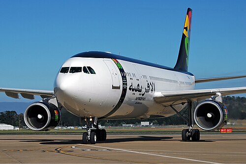 Afriqiyah Airways Airbus A300B4-600 CBR Gilbert