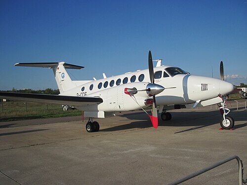 Hawker Beechcraft King Air 350i, MAKS 2011