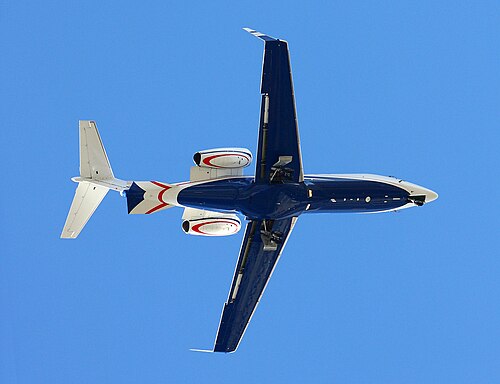 Learjet 40 planform