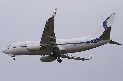 Samsung Boeing BBJ HL7759
