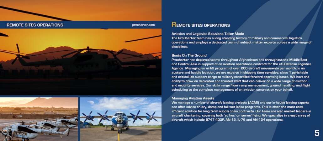 ProCharter Brochure 20203