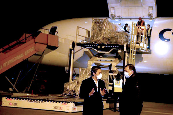 Slaven Ristic (philanthropist) and Milorad Dodik (President of Bosnia and Herzegovina )